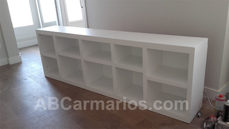 mueble aparador lacado blanco